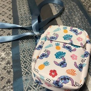 Stitch cross body bag